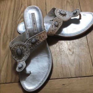 Bandolino beaded sandals